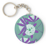 Rich Deco Floral Key Chain