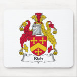 Rich Family Crest mousepads