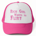 rich girl wants to flirt hats