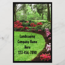 Rich Landscape Lawn Care Business Custom Flyer