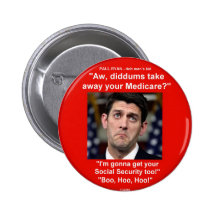 RICH MAN'S KID - Button