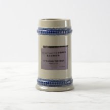 Rich/Poor Stein Mug