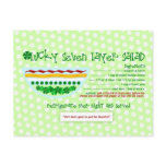 Rich Recipes - LUCKY SEVEN LAYER SALAD postcards