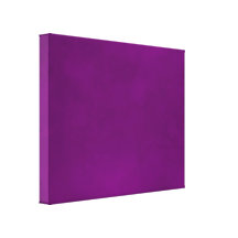 RICH ROYAL PURPLE LUXURY GRAPE COLOR TEXTURES TEMP GALLERY WRAP CANVAS