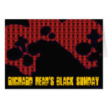RICHARD HEAD'S BLACK SUNDAY greeting card