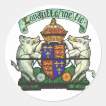 Richard III Motto Sticker