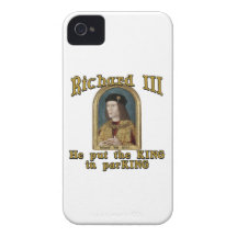 Richard III Put the King in ParKING tshirt Case-Mate iPhone 4 Cases
