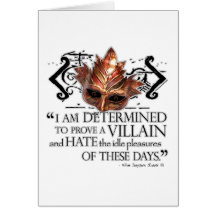 Richard III Quote Greeting Card