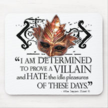 Richard III Quote Mouse Pads