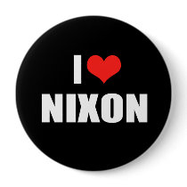 RICHARD NIXON Election Gear Pinback Button