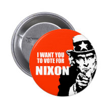 RICHARD NIXON Election Gear Pin