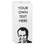Richard Nixon Rack Card Design