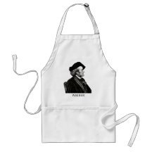 Richard Wagner, black Apron