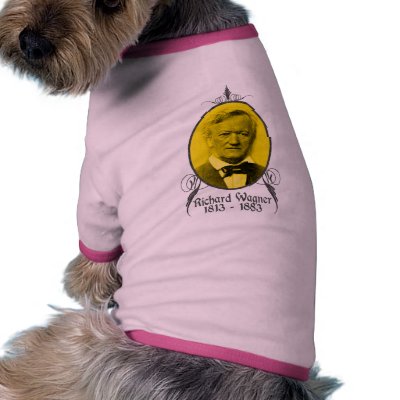 Richard Wagner Doggie T Shirt by nakedzealot