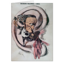 Richard Wagner splitting the ear drum of world Card