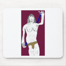 RichardtheActor_Army Underwear Study Mouse Pads