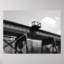 Richmond railway overpass poster