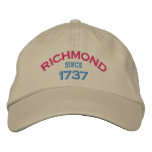 RICHMOND-SINCE 1737 BASEBALL CAP
