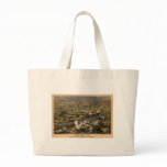 Richmond Virginia Birds Eye View - Civil War Tote Bags