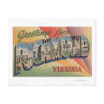 Richmond, Virginia - Large Letter Scenes postcards