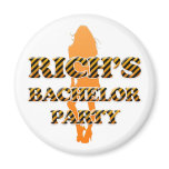 Rich's Bachelor Party magnets