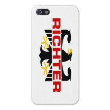 Richter Surname iPhone 5 Cases