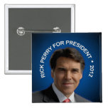 Rick Perry 2012 Buttons