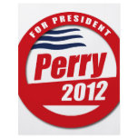 Rick Perry 2012 flyers