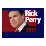 Rick Perry 2012 Greeting Cards