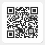 Rick Roll QR Code Rickrolled Stickers