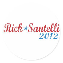 Rick Santelli 2012 Round Sticker