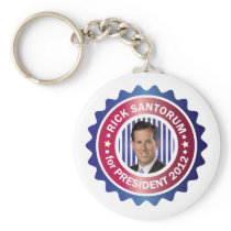 Rick Santorum for President 2012 Keychains