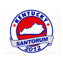 Rick Santorum Kentucky Postcards