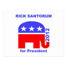 Rick Santorum Post Cards