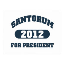 Rick Santorum Postcards