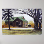 Rickety Old Barn-poster