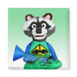 Ricky Racoon Magnet