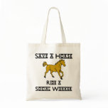 ride a social worker canvas bag