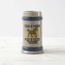 ride a stats teacher coffee mug