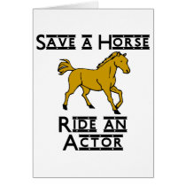 ride an actor card