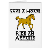 ride an actress cards