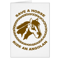 Ride An Angolan Card
