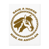Ride An Angolan Postcard