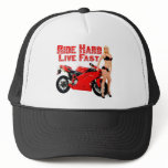 Ride Hard Live Fast hats