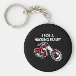 Ride Hucking Farley Black Key Chain