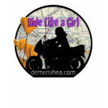 Ride Like a Girl...sportbike (on front) t-shirts
