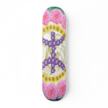 Ride on to Glory:  BirthStar Pisces Custom Skate Board