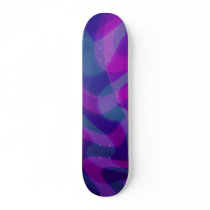 "Ride the Wave" Fractal Art Custom Skateboard