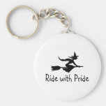 Ride With Pride Key Chain