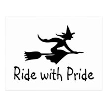 Ride With Pride Postcard